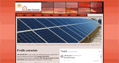 Desktop Screenshot of ab-solar.it
